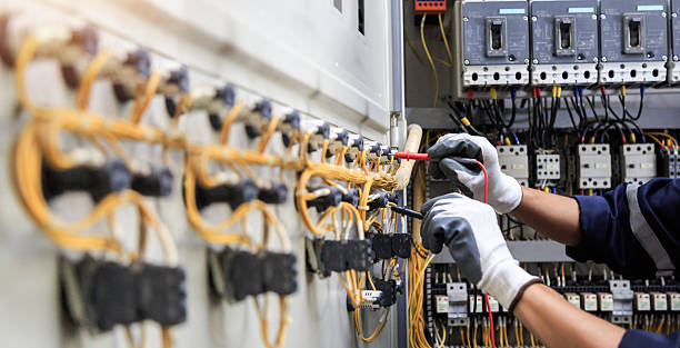 Professional Electrician technician working in Enola, PA